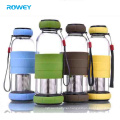 Custom colorful package boro silicate removable bottom water bottle for child
